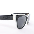 Prada SPR 23X Sunglasses in Black/White