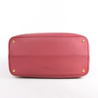 Prada Cuir Saffiano Lux Leather 2Way Handbag in Pink