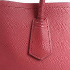 Prada Cuir Saffiano Lux Leather 2Way Handbag in Pink