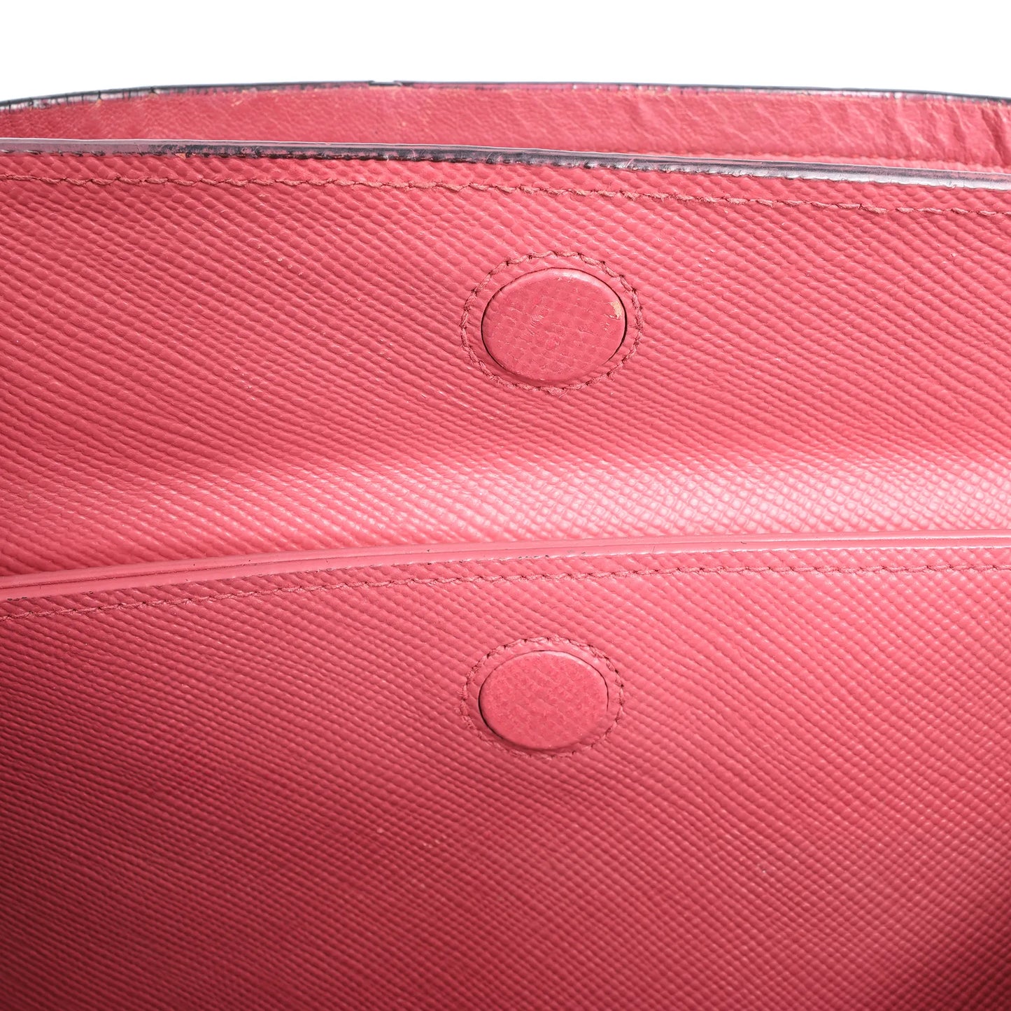 Prada Cuir Saffiano Lux Leather 2Way Handbag in Pink