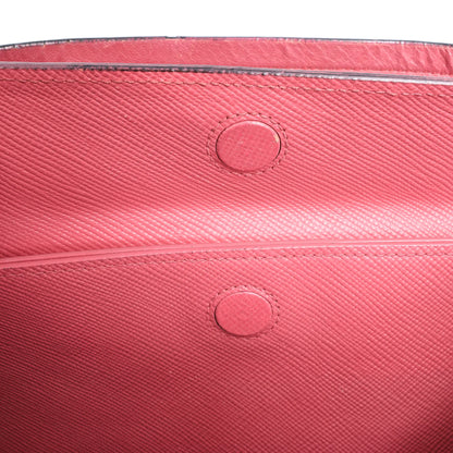 Prada Cuir Saffiano Lux Leder 2-Wege-Handtasche in Rosa