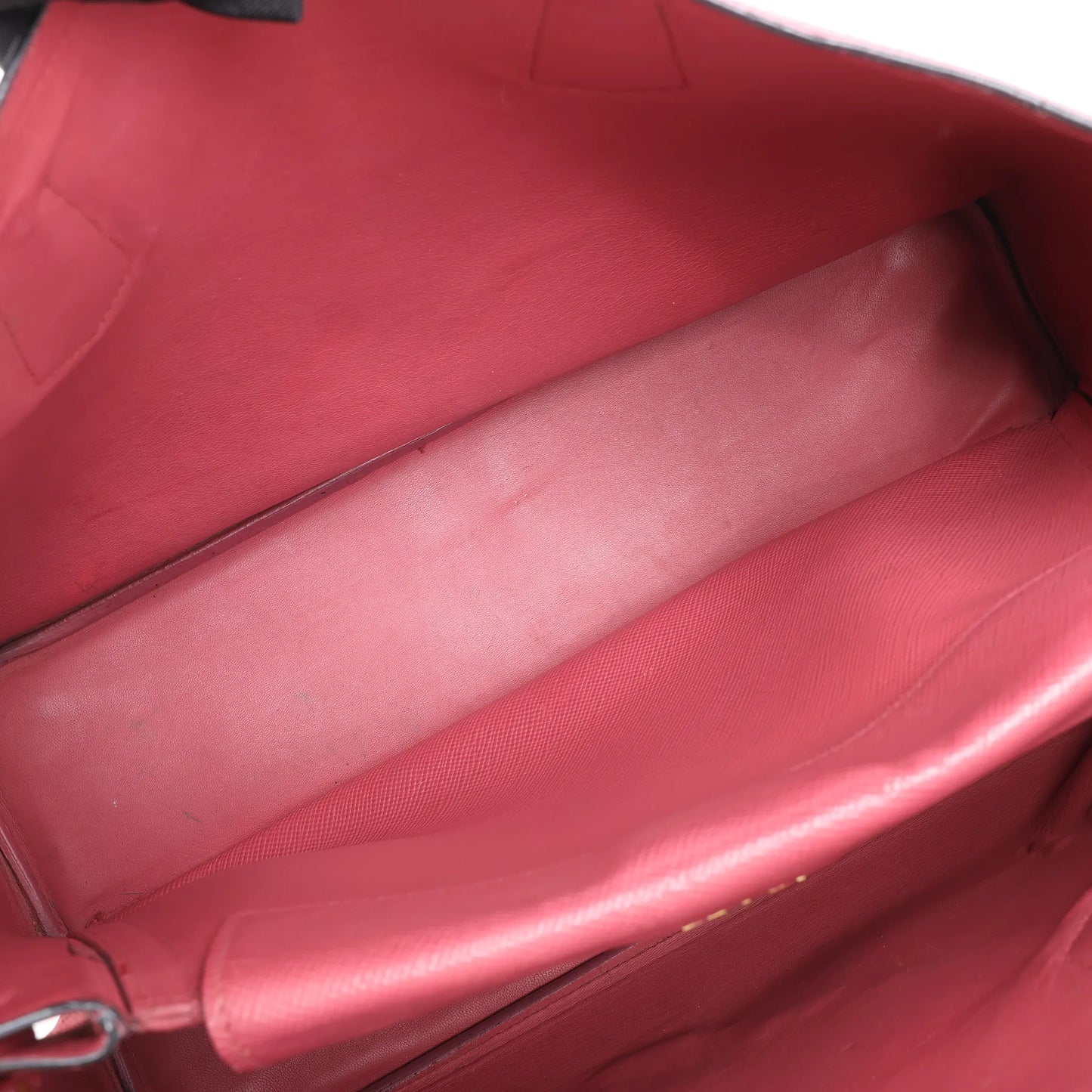 Prada Cuir Saffiano Lux Leather 2Way Handbag in Pink