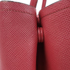 Prada Cuir Saffiano Lux Leather 2Way Handbag in Pink