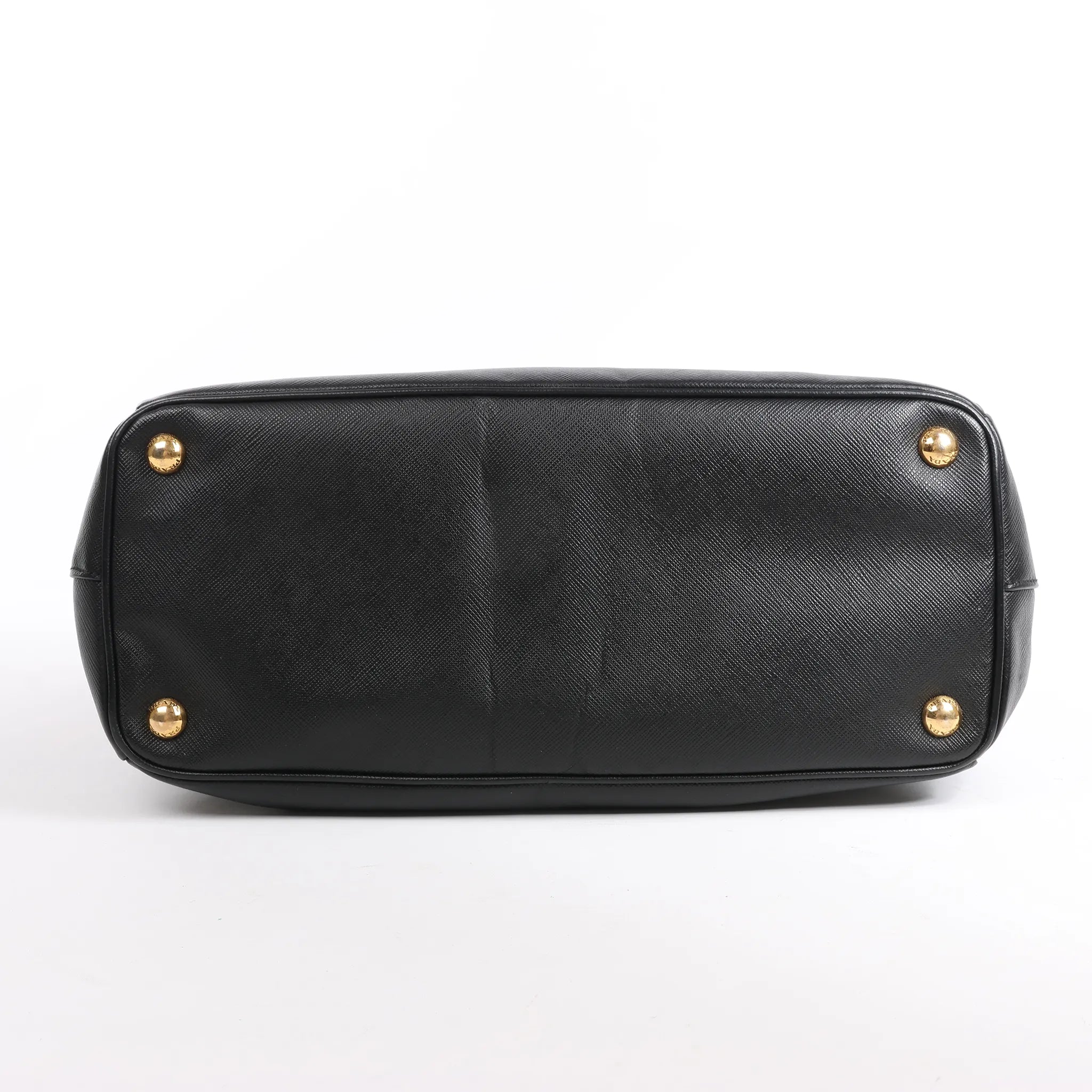 Prada Galleria Saffiano Lux Leather 2Way Handbag in Black