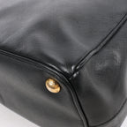 Prada Galleria Saffiano Lux Leather 2Way Handbag in Black