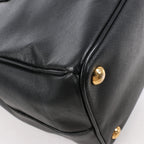 Prada Galleria Saffiano Lux Leather 2Way Handbag in Black