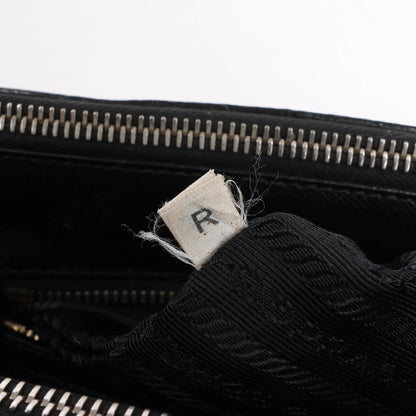 Prada Galleria Saffiano Lux Leather 2Way Handbag in Black