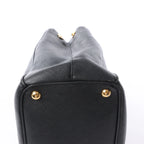 Prada Galleria Saffiano Lux Leather 2Way Handbag in Black