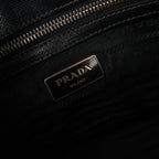 Prada Galleria Saffiano Leather 2Way Handbag in Black