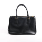 Prada Galleria Saffiano Leather 2Way Handbag in Black