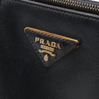 Prada Galleria Saffiano Leather 2Way Handbag in Black
