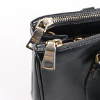 Prada Galleria Saffiano Leather 2Way Handbag in Black