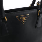 Bolso de mano Prada Promenade de piel Saffiano Lux de 2 vías en beige