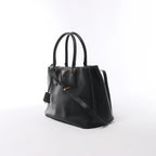 Bolso de mano Prada Promenade de piel Saffiano Lux de 2 vías en beige
