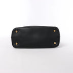 Bolso de mano Prada Promenade de piel Saffiano Lux de 2 vías en beige