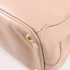 Prada Galleria Saffiano Lux Leather 2Way Handbag in Pink