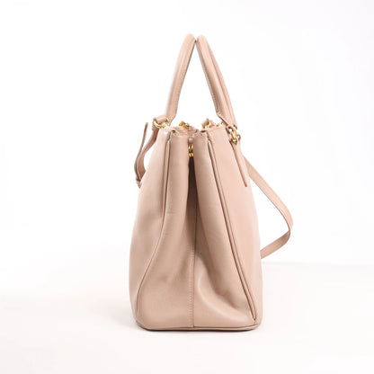 Prada Galleria Saffiano Lux Leather 2Way Handbag in Pink