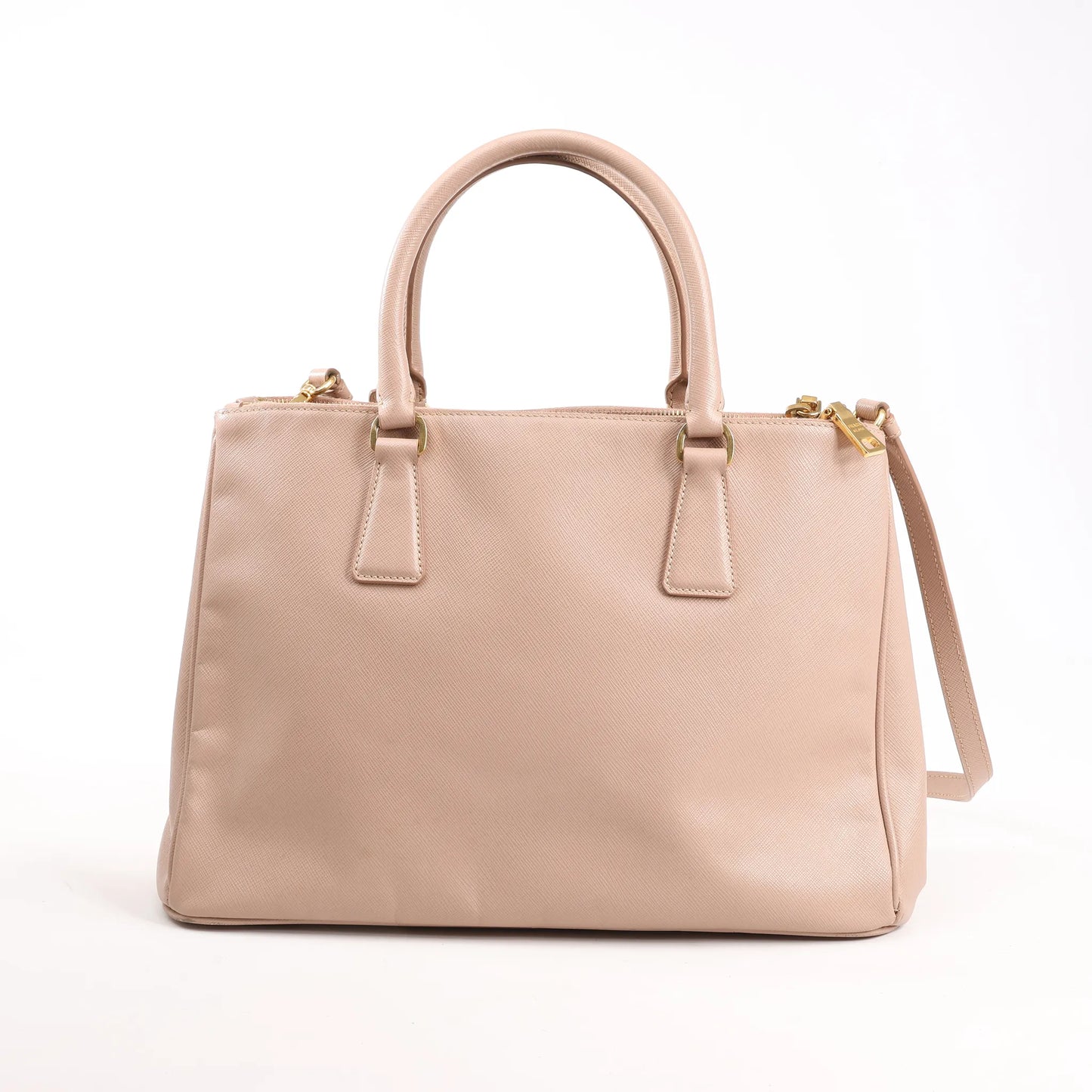 Prada Galleria Saffiano Lux Leather 2Way Handbag in Pink