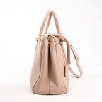 Prada Galleria Saffiano Lux Leather 2Way Handbag in Pink