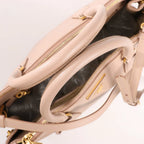Prada Galleria Saffiano Lux Leather 2Way Handbag in Pink