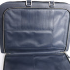 Bolso de mano Prada Galleria Saffiano Lux de piel bidireccional en azul marino 1BA274