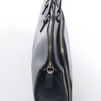 Bolso de mano Prada Galleria Saffiano Lux de piel bidireccional en azul marino 1BA274