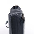 Bolso de mano Prada Galleria Saffiano Lux de piel bidireccional en azul marino 1BA274