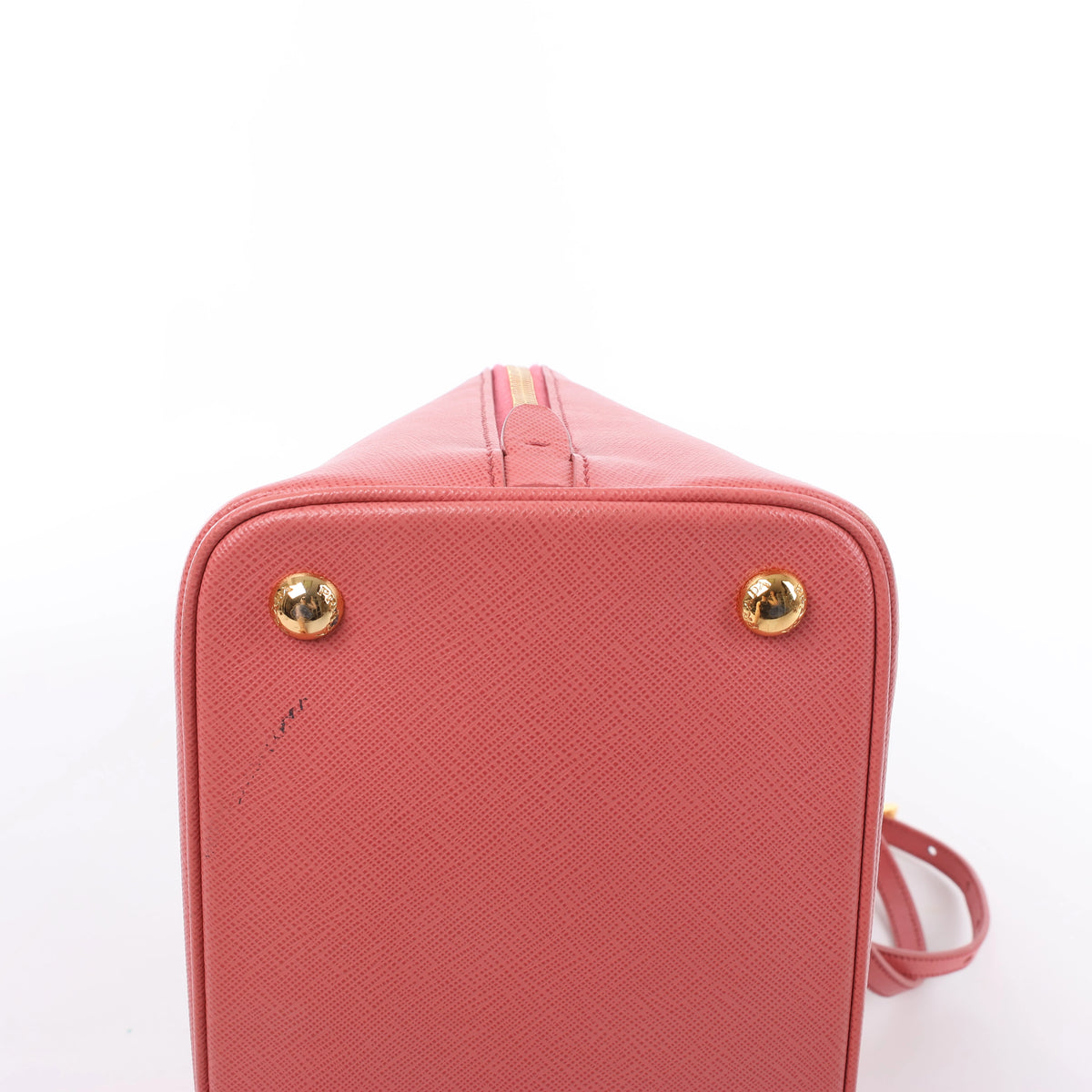 Prada Promenade Saffiano Lux Leather 2Way Handbag in Pink BL0837