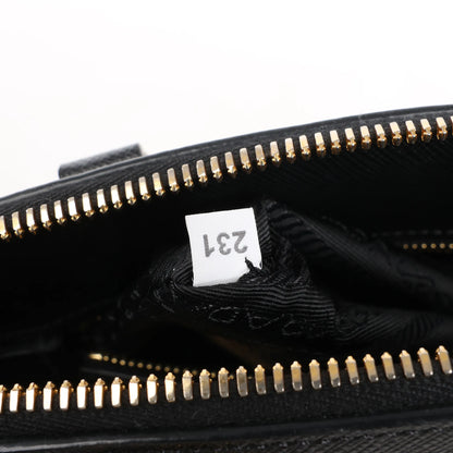 Prada Promenade Saffiano Lux Leather 2Way Handbag in Black