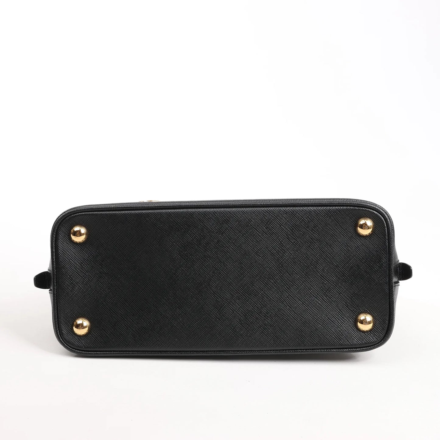 Prada Promenade Saffiano Lux Leather 2Way Handbag in Black