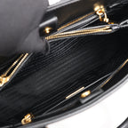 Prada Promenade Saffiano Lux Leather 2Way Handbag in Black