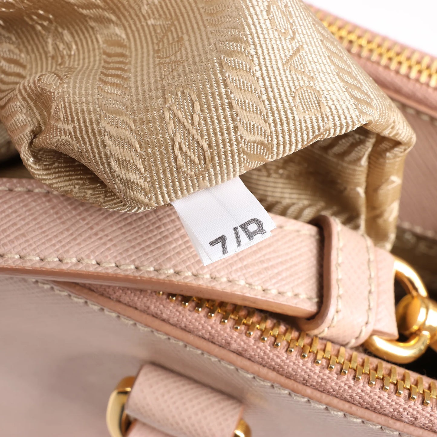 Prada Galleria Saffiano Lux Leather 2Way Handbag in Pink