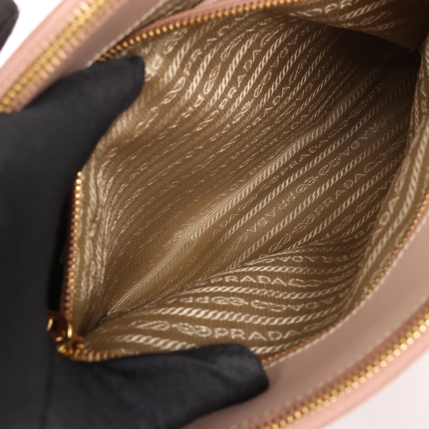 Prada Galleria Saffiano Lux Leather 2Way Handbag in Pink