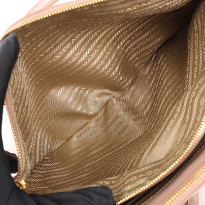 Prada Galleria Saffiano Lux Leather 2Way Handbag in Pink