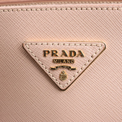 Prada Galleria Saffiano Lux Leather 2Way Handbag in Pink
