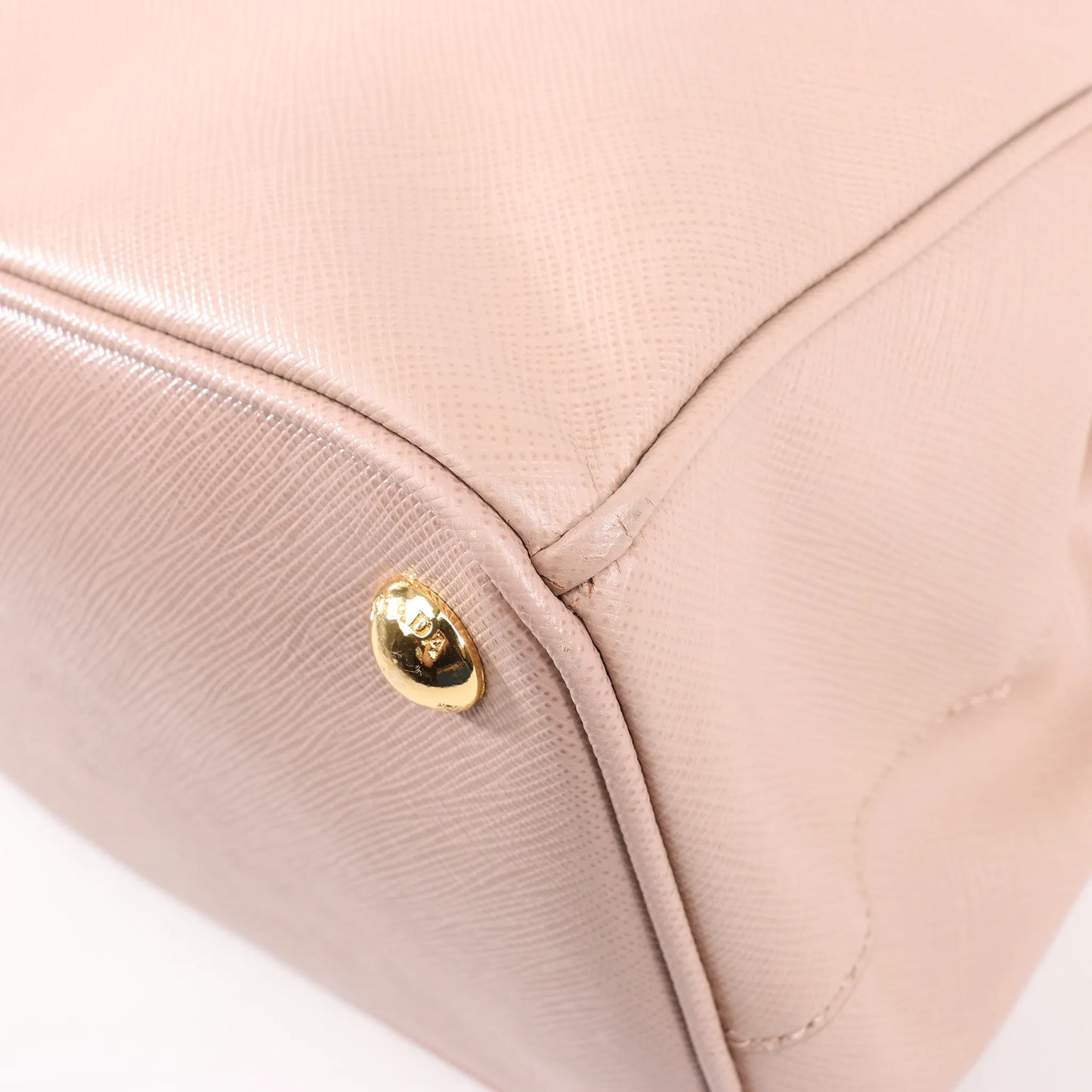 Prada Galleria Saffiano Lux Leather 2Way Handbag in Pink