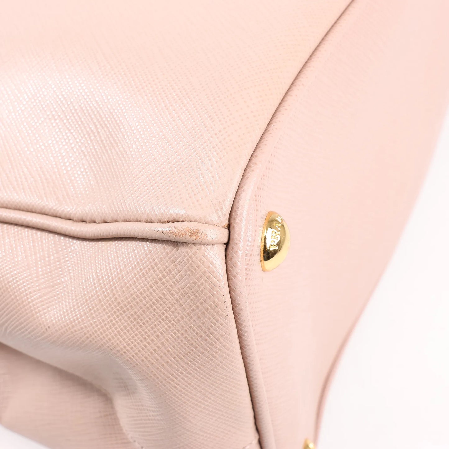 Prada Galleria Saffiano Lux Leather 2Way Handbag in Pink