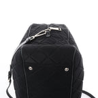 Prada Tessuto Impuntu Nylon x Leather 2Way Handbag in Black BL0722