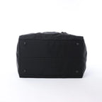 Prada Tessuto Nylon x Leather 2Way Travel Bag in Black 7V362