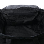 Prada Tessuto Nylon x Leather 2Way Travel Bag in Black 7V362