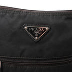 Prada Tessuto Nylon Crossbody bag in Black BT0716