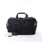 Prada Tessuto Nylon x Leather 2Way Handbag in Black V70