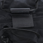 Prada Tessuto Nylon x Leather 2Way Travel Bag in Black