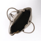 Prada Vitello Daino Leather 2Way Handbag in Gray