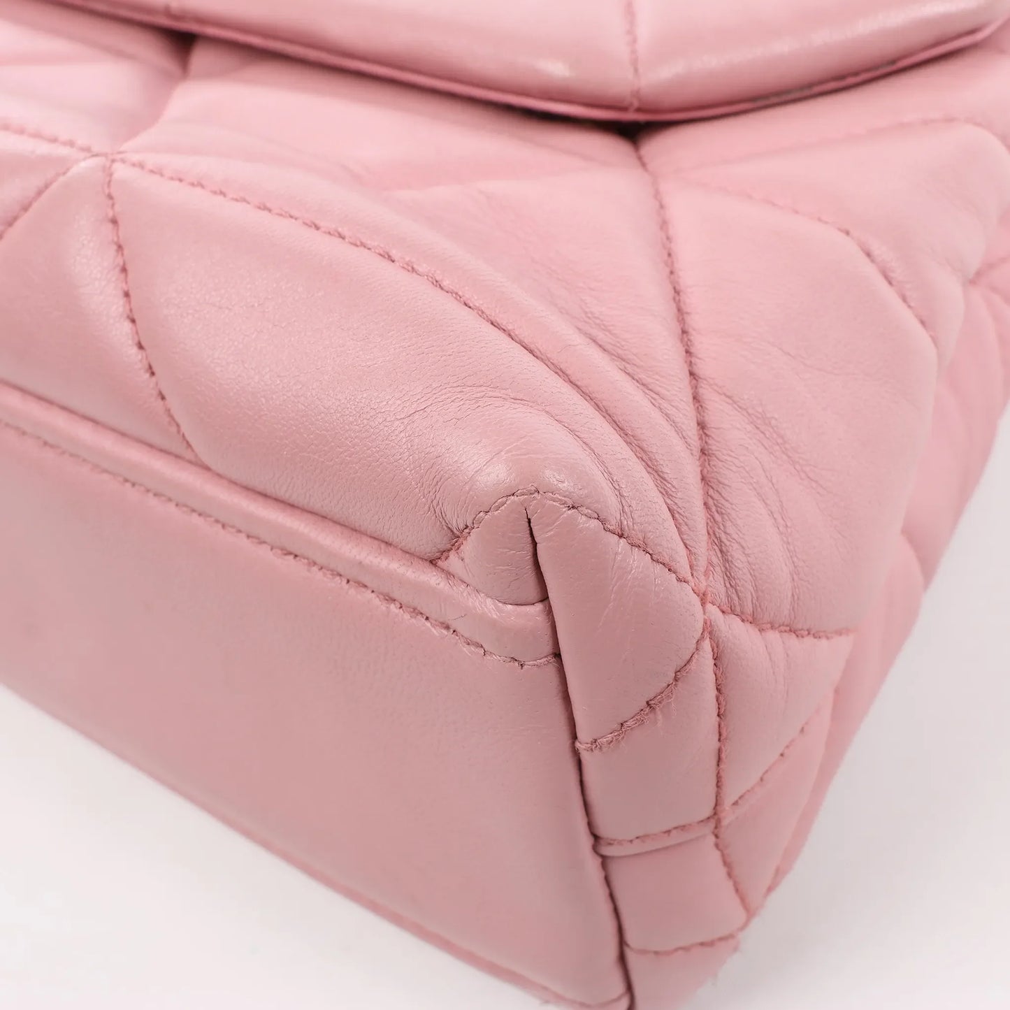 Prada Spectrum Small Leather Chain Shoulder Bag in Pink