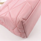 Prada Spectrum Small Leather Chain Shoulder Bag in Pink