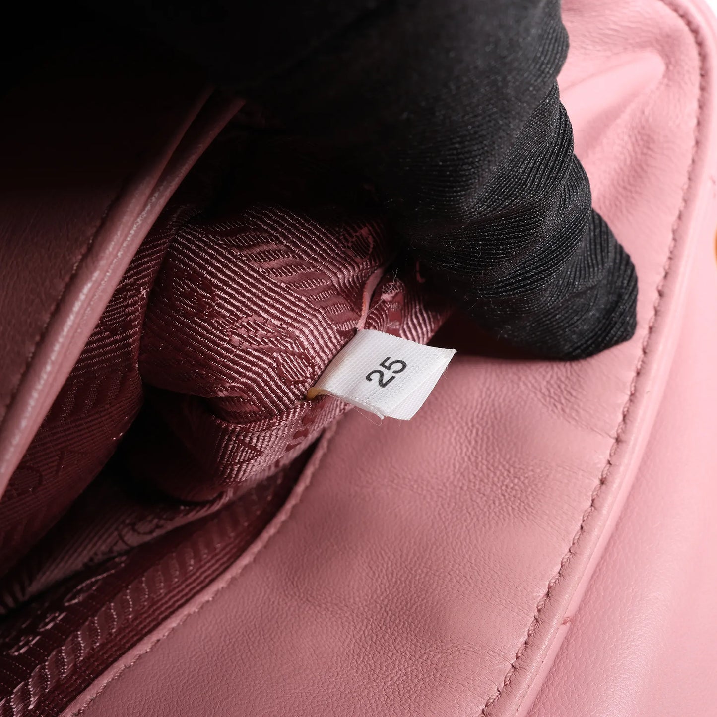 Prada Spectrum Small Leather Chain Shoulder Bag in Pink