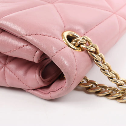 Prada Spectrum Small Leather Chain Shoulder Bag in Pink