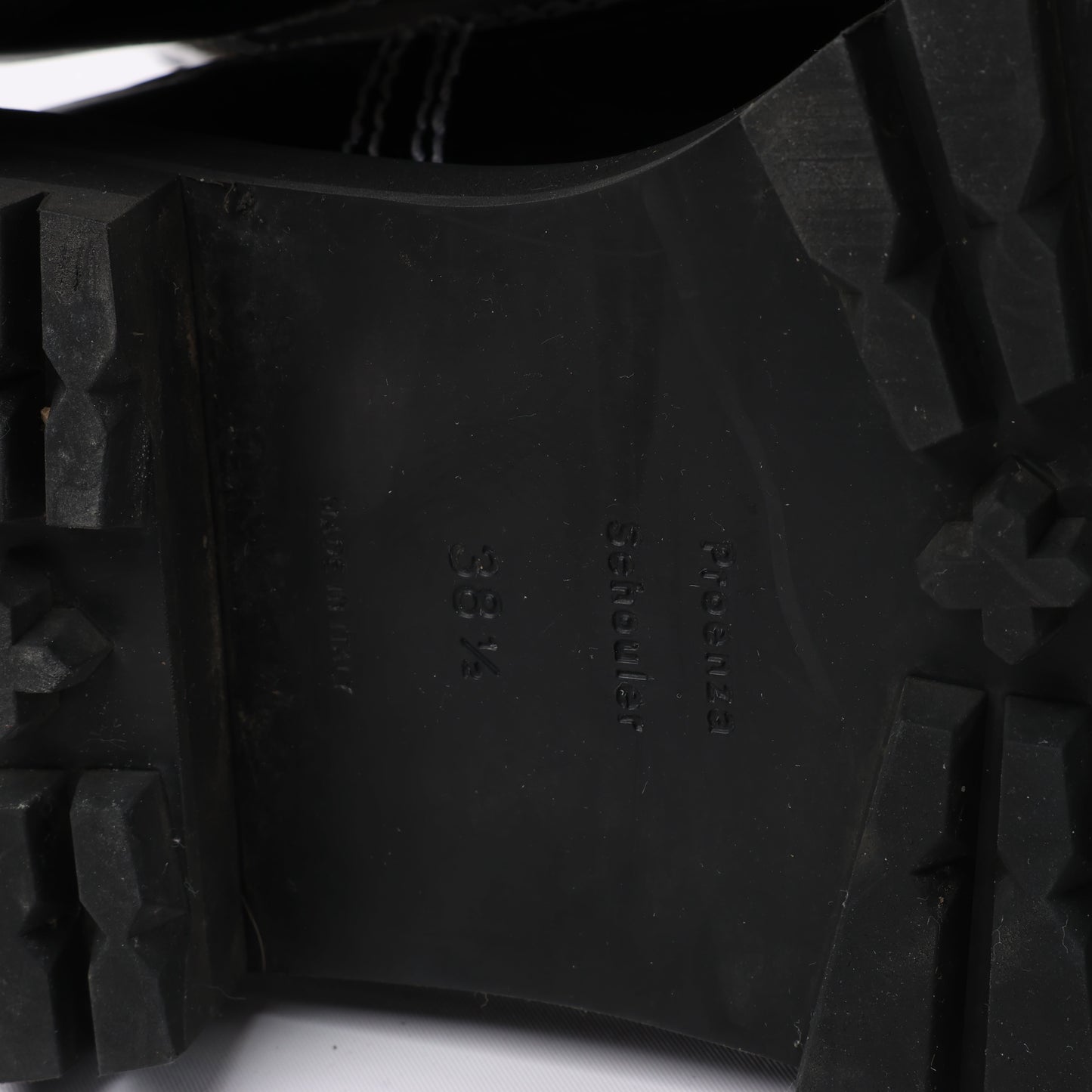 Proenza Schouler Topstitched Leather Chelsea Boots in Black, Size 38.5 EU