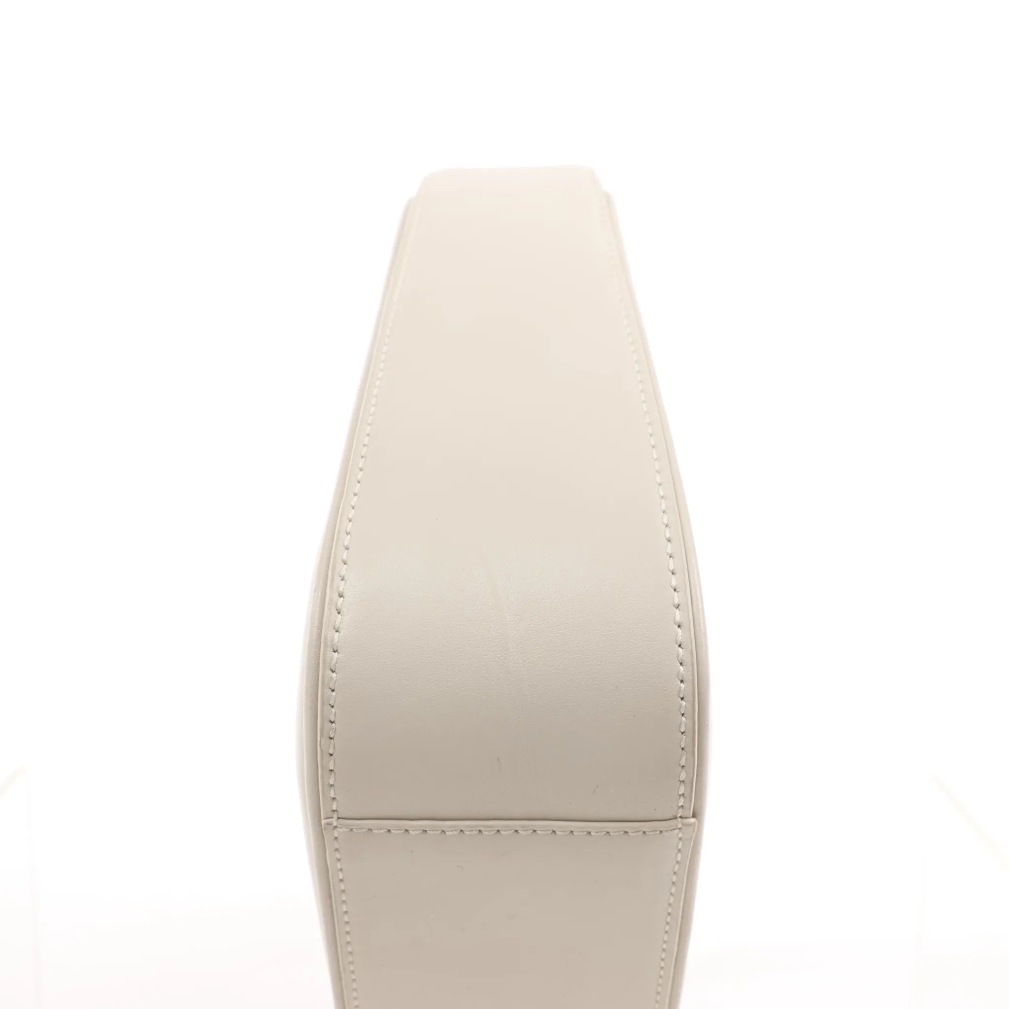 Saint Laurent Le 5 à 7 Small Leather Shoulder Bag in Beige 657228